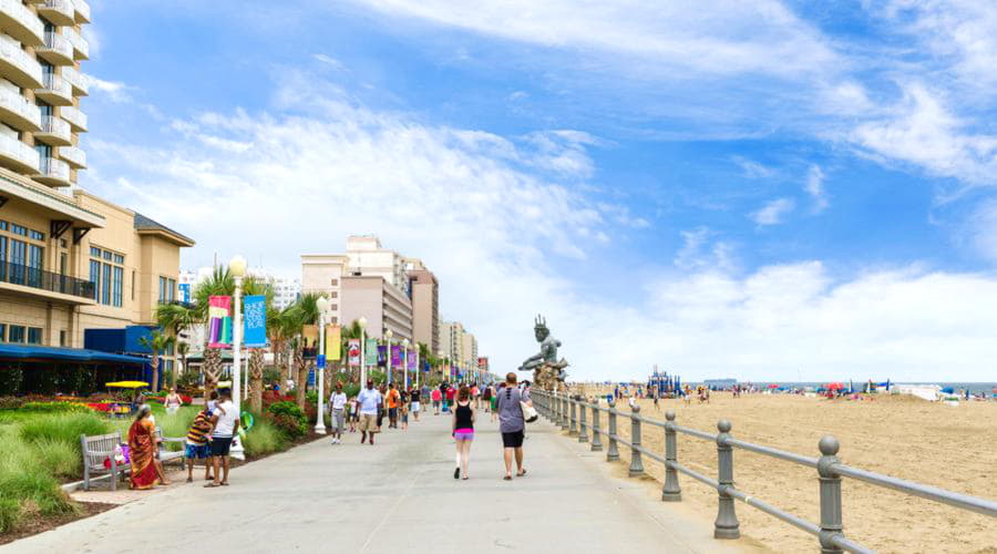 Melhores ofertas de aluguel de carros em Virgínia Beach